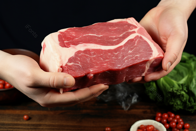 色泽饱满条理分明的鲜肉食材,高清,摄影图,摄影图片,图片大全,摄影图免费下载
